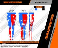 Red & Blue White Legging
